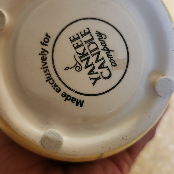 Yankee Candle Accents Vintage Yankee Candle 5 Ceramic Daisy Wax Tart Warmer Poshmark